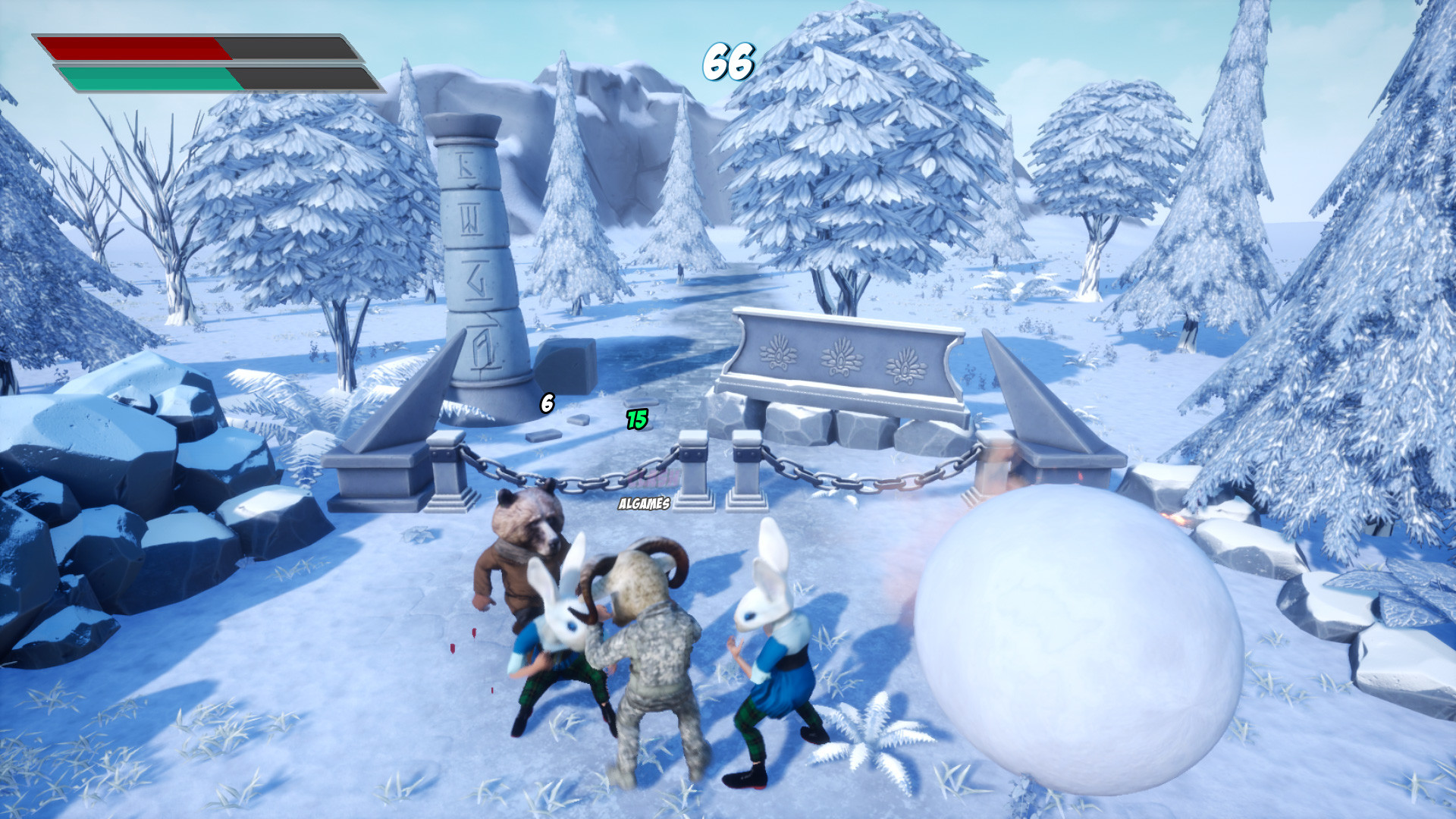 Animals Collision Screenshot 1