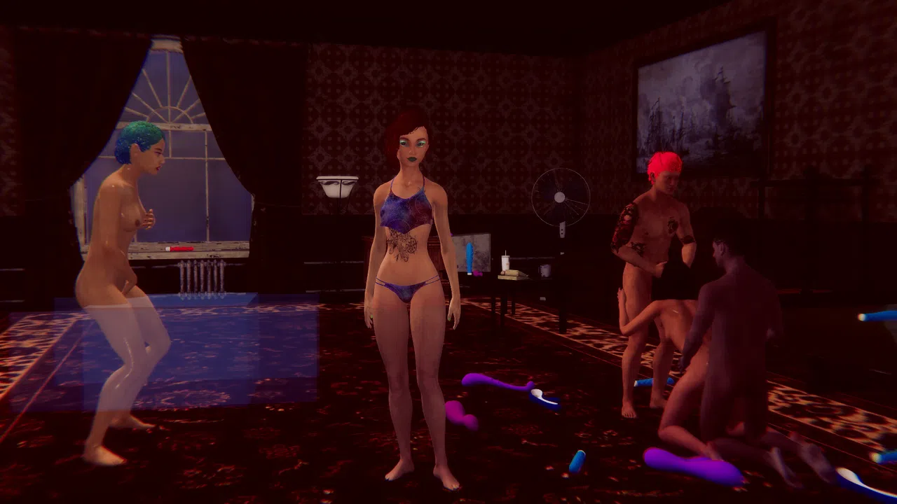 Fun with body for Cyberpunk sex Screenshot 1