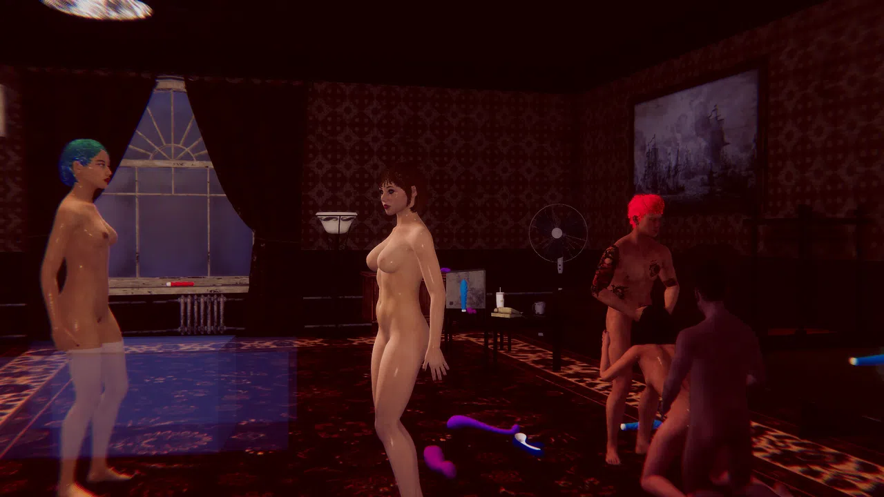 Fun with boobs for Cyberpunk sex Screenshot 4