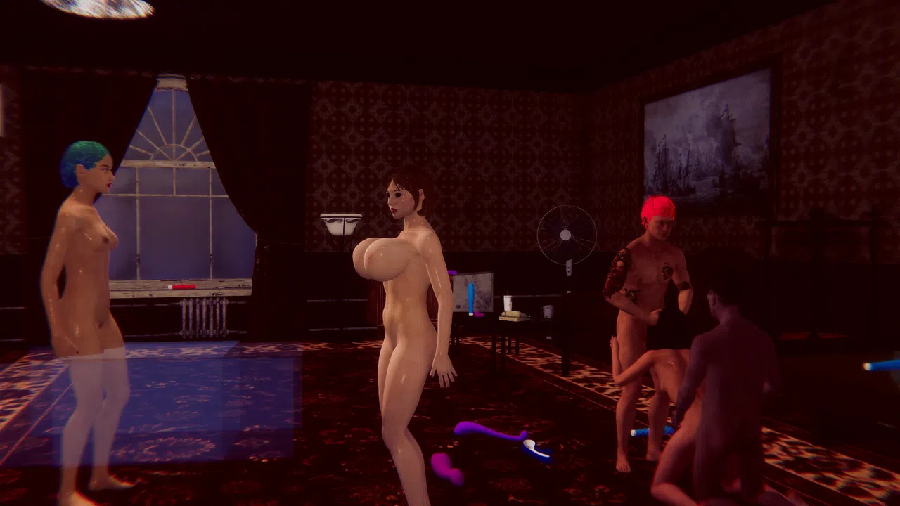 Fun with boobs for Cyberpunk sex Screenshot 5