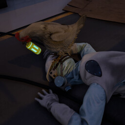 Chicken coop prank icon