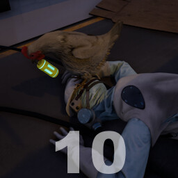 Strategist chicken icon