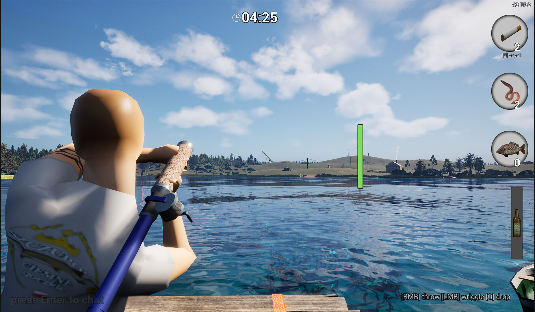 Fishing for Idiots: Single player Screenshot 0