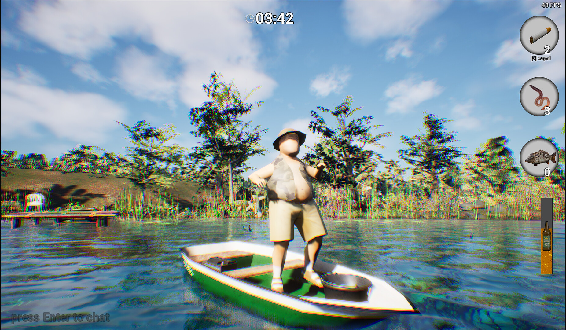 Fishing for Idiots: Single player Screenshot 3