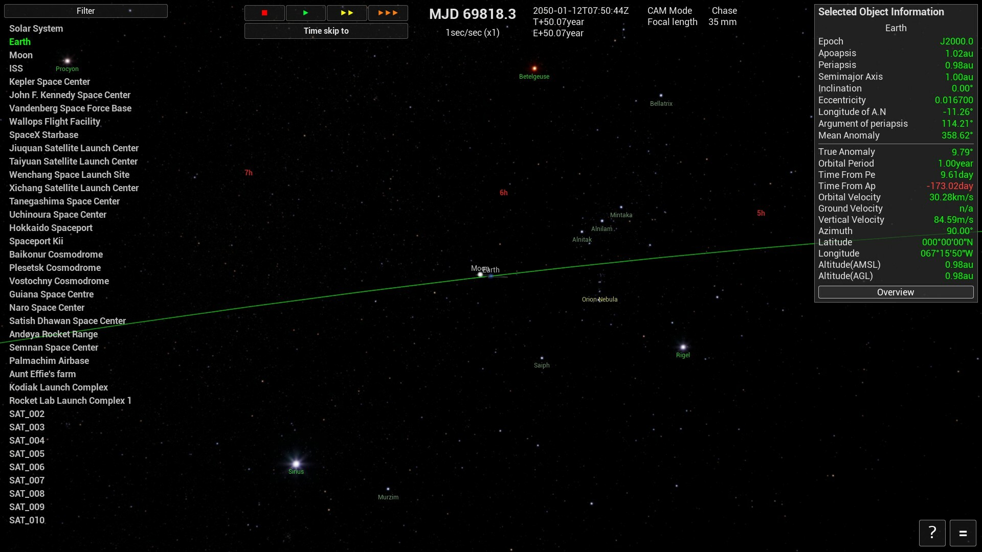 Keplerian Space Discovery Screenshot 8