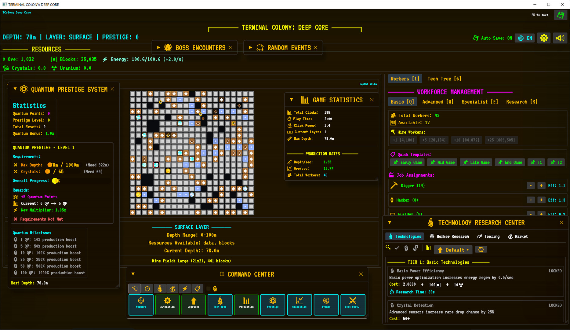 Terminal Colony Deep Core Screenshot 2