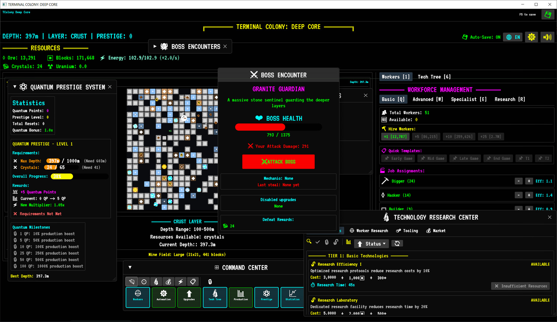 Terminal Colony Deep Core Screenshot 4