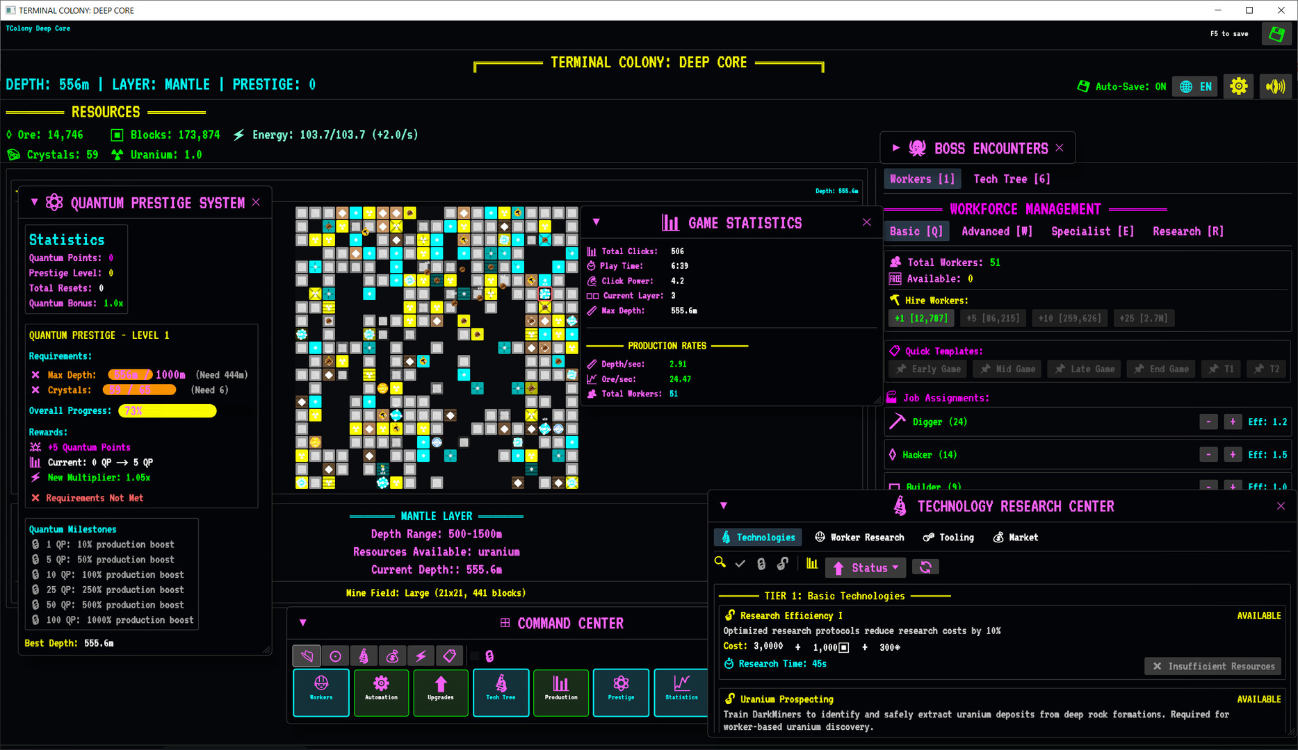 Terminal Colony Deep Core Screenshot 3