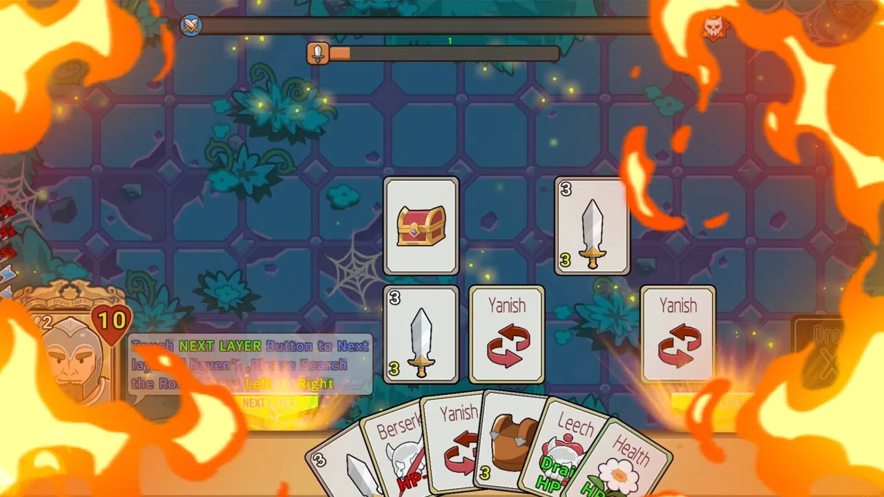 Brave Hero:Puzzle Dungeon Card Screenshot 2