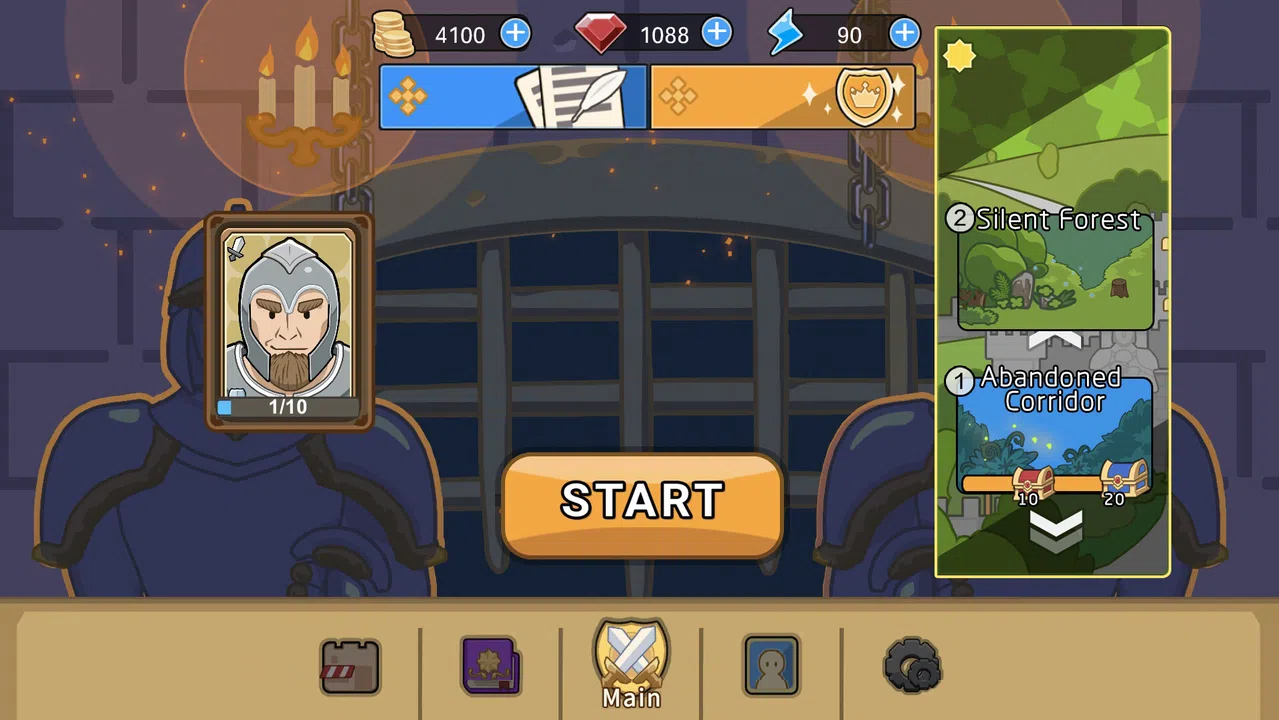 Brave Hero:Puzzle Dungeon Card Screenshot 4