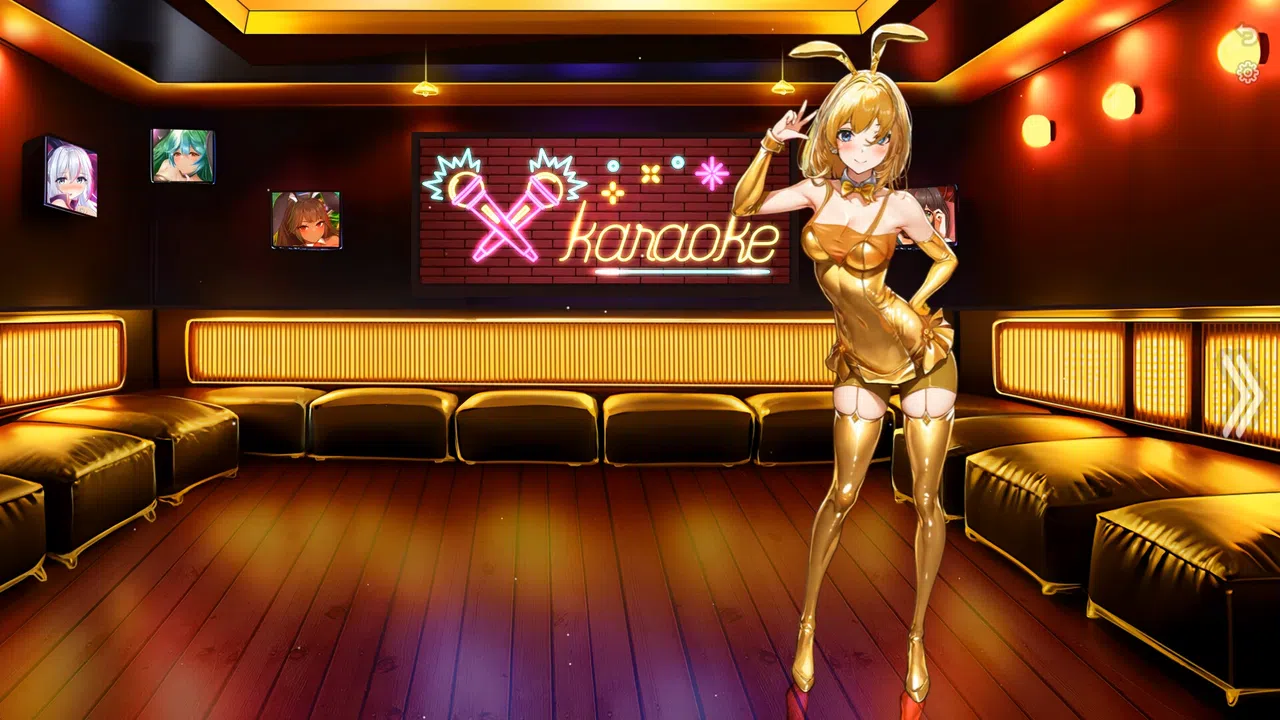 Bunny-girl with Golden tummy Screenshot 2