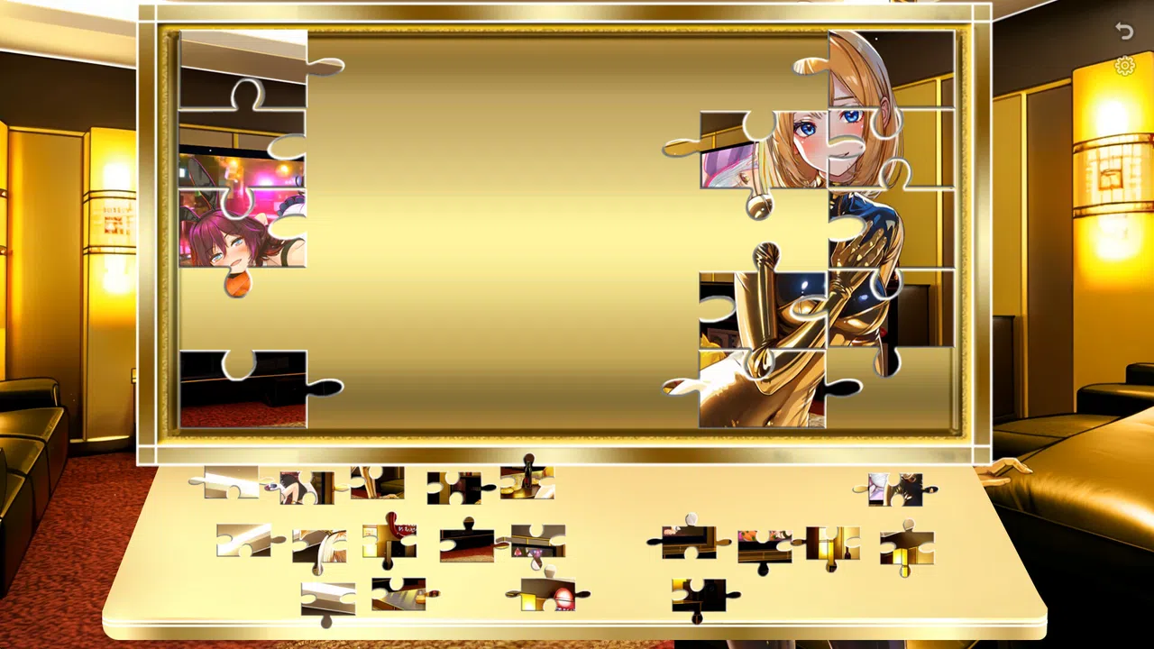 Bunny-girl with Golden tummy Screenshot 4