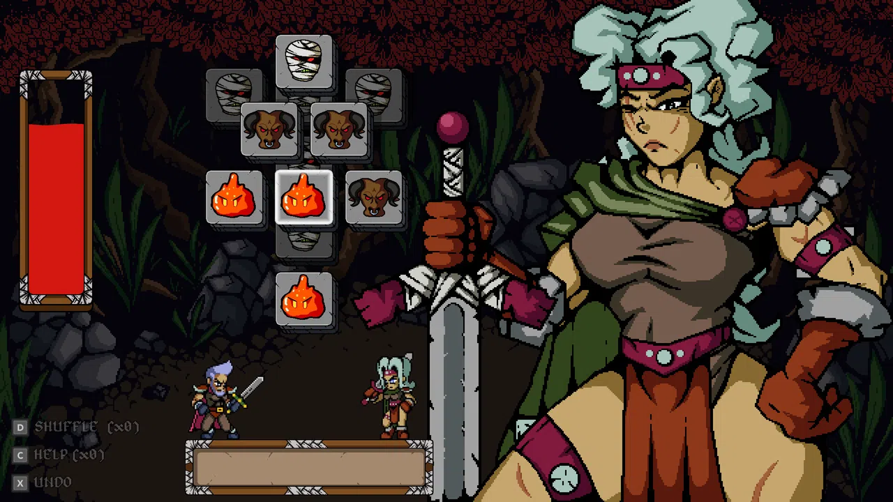 Warriors Waifus Mahjong Screenshot 0