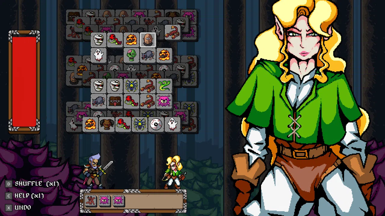 Warriors Waifus Mahjong Screenshot 4