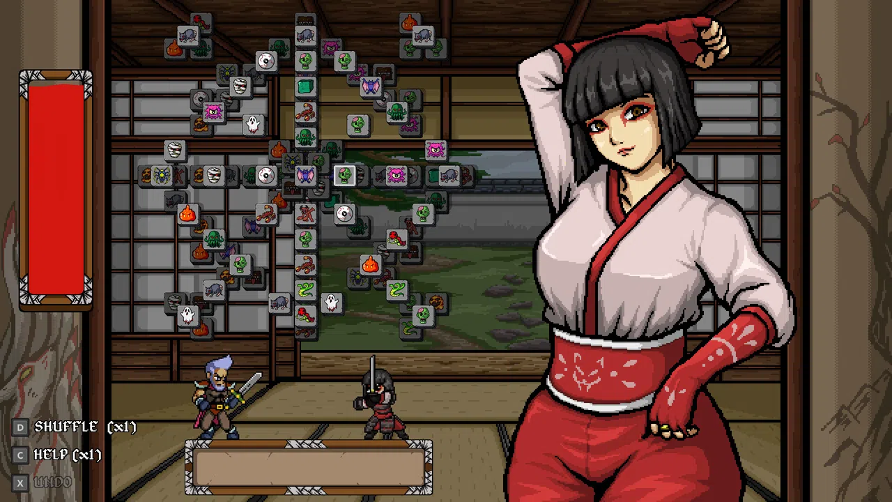 Warriors Waifus Mahjong Screenshot 2