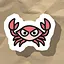 A crab from the sky icon