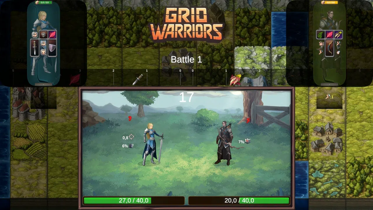 Grid Warriors: Battles Screenshot 6