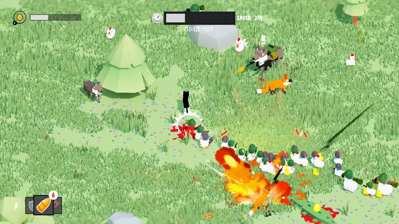 Bring The Chickens Home Demo Screenshot 0