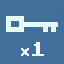 1x Key icon