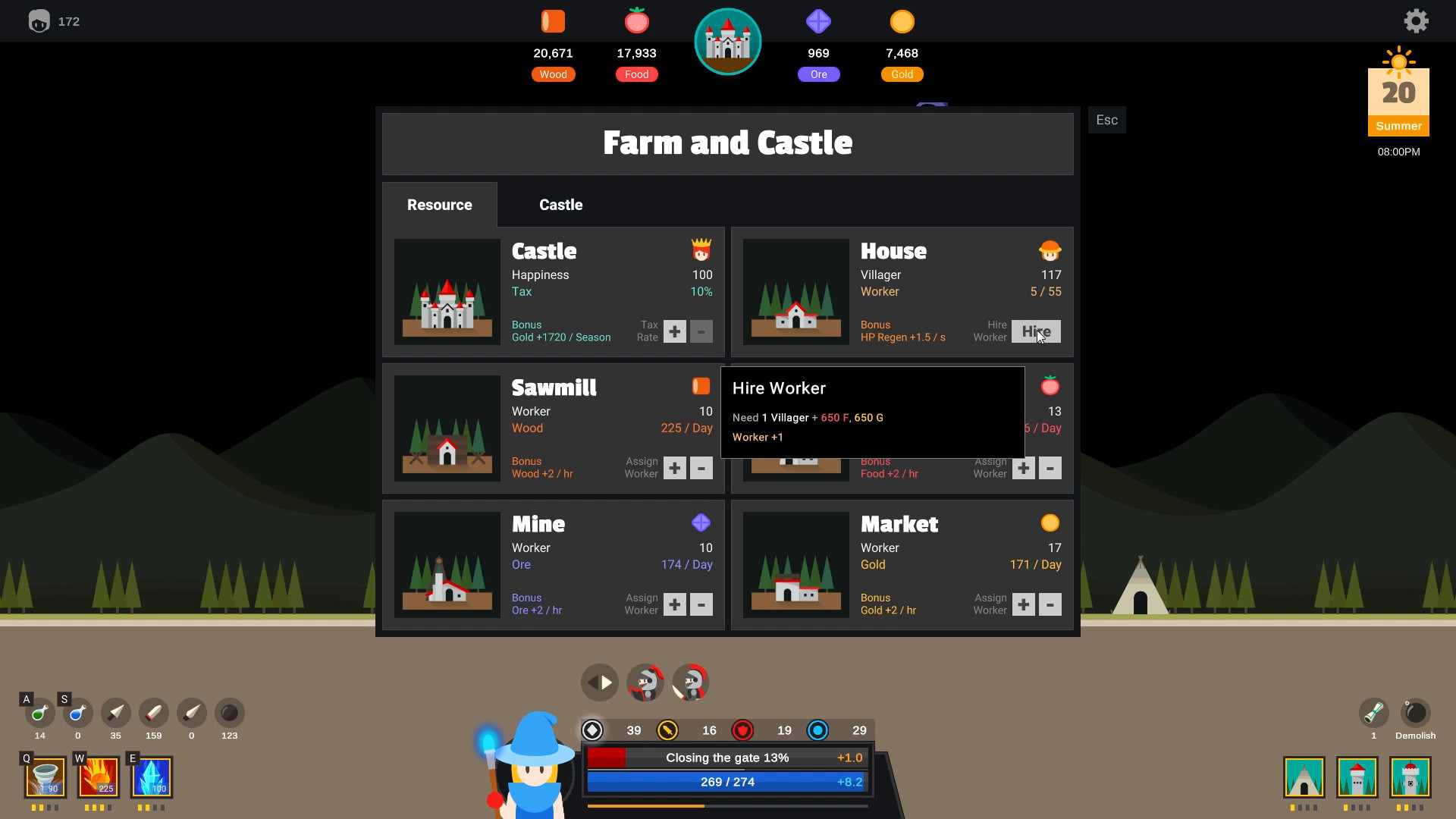 The Defender: Farm and Castle 2 Screenshot 0