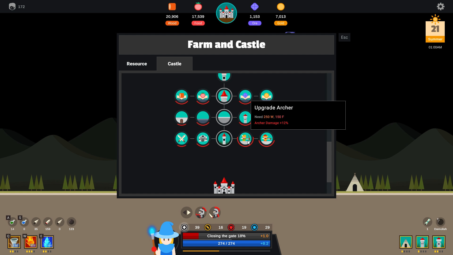 The Defender: Farm and Castle 2 Screenshot 1