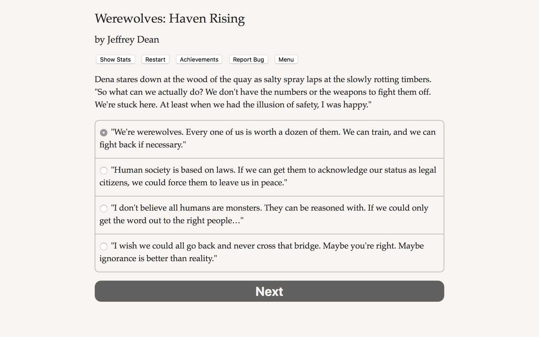 Werewolves: Haven Rising Screenshot 2