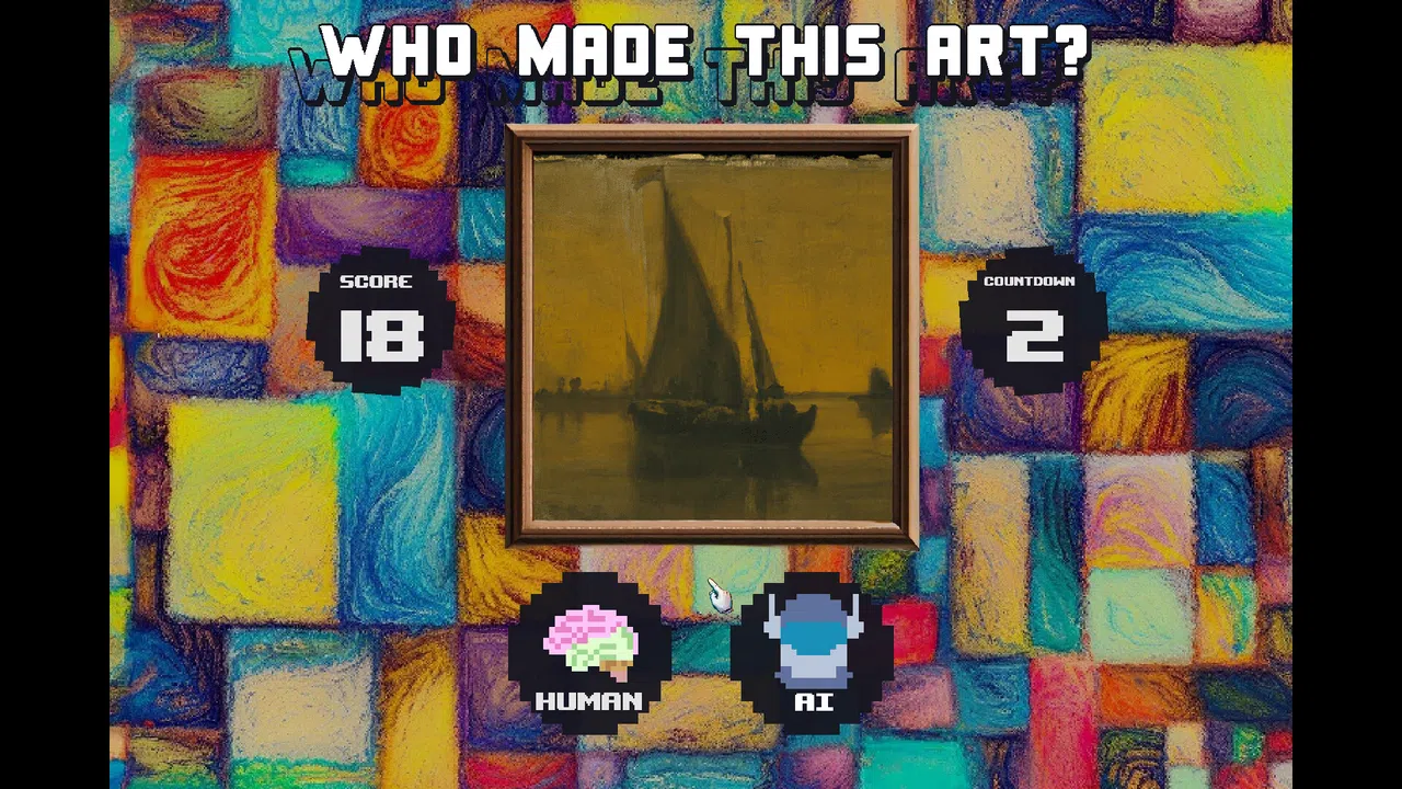 Who made this art? Human or AI Screenshot 3