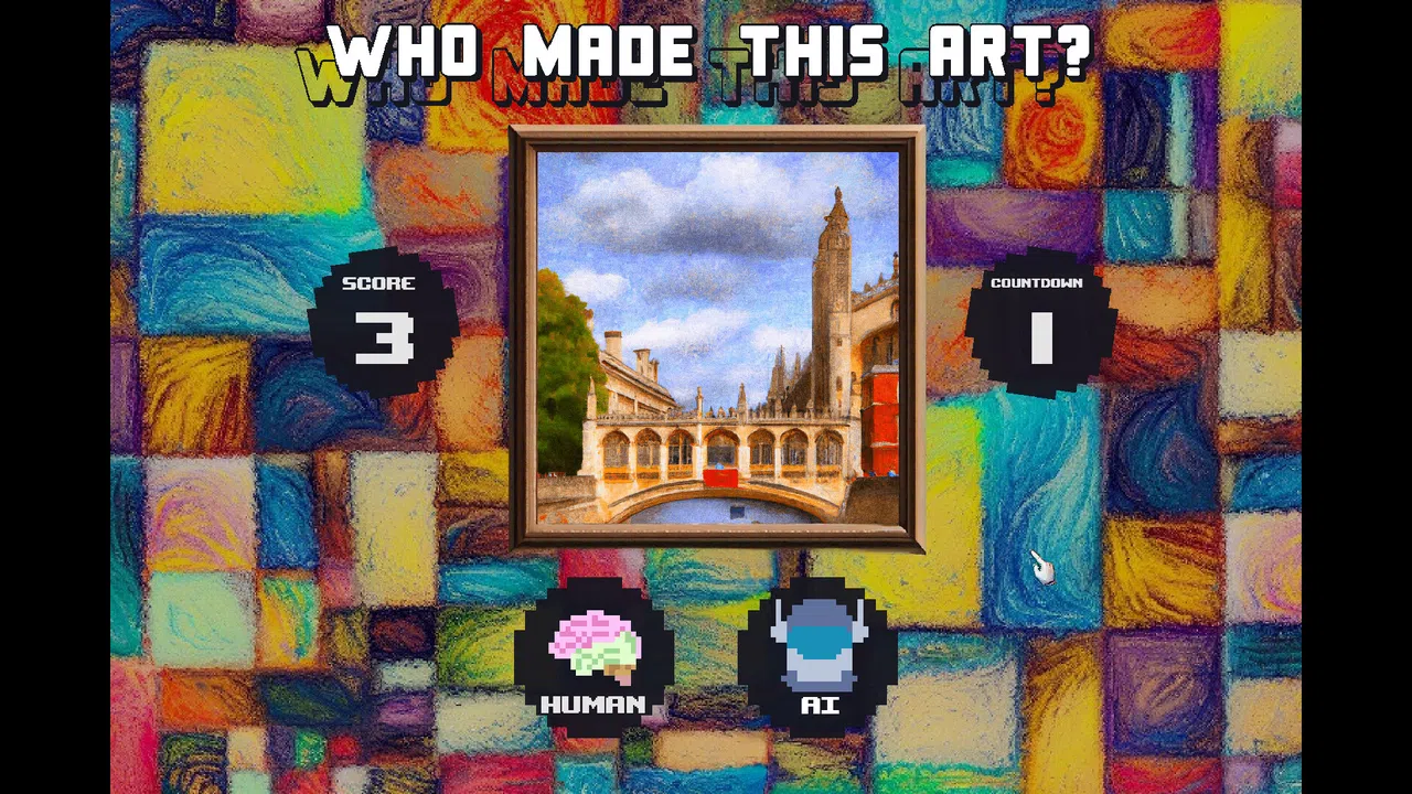 Who made this art? Human or AI Screenshot 4