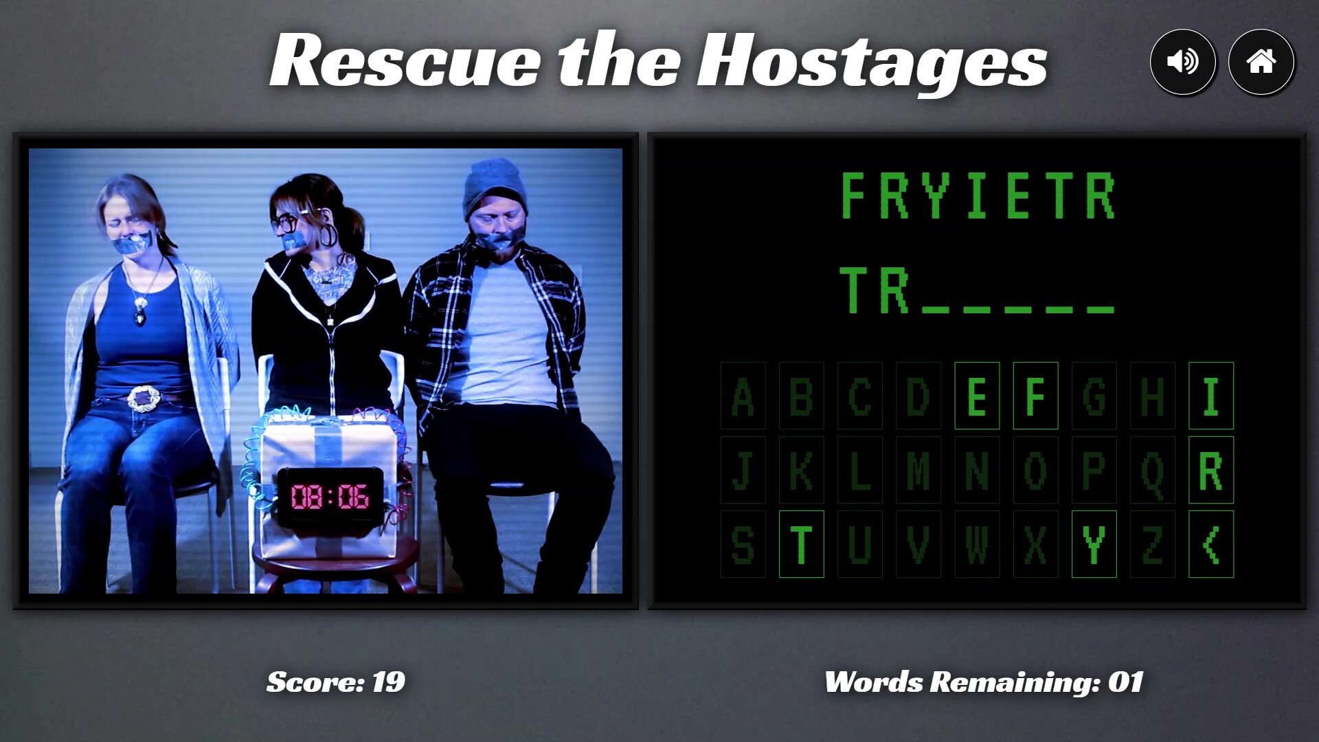 Rescue the Hostages: Cryptic Countdown Screenshot 0
