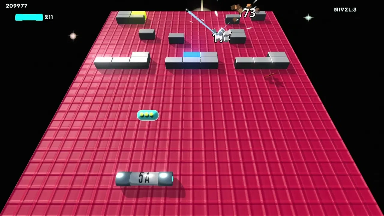 Breakthrough Mars – Retro Arcade Brick Breaker on Mars Screenshot 2