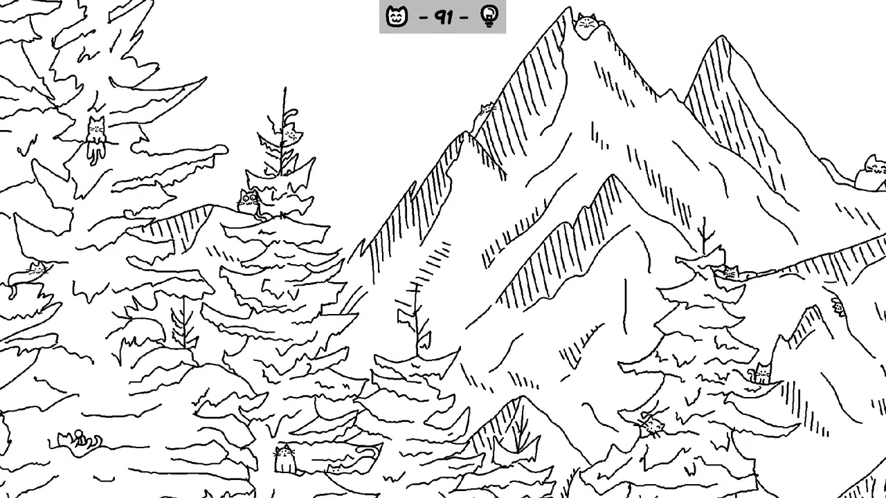 Looking For Cats In a Badly Drawn Forest Screenshot 1