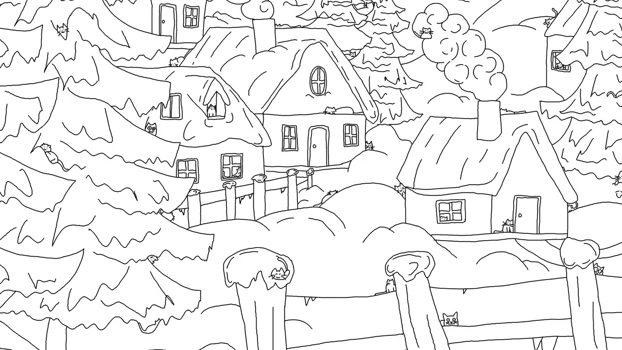 Looking For Cats In a Badly Drawn Forest Screenshot 5