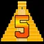 Level 5 completed. icon