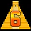 Level 6 completed. icon