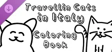 Travellin Cats in Italy - Coloring Book