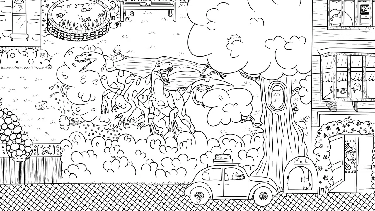 100 Dino Cats Screenshot 10