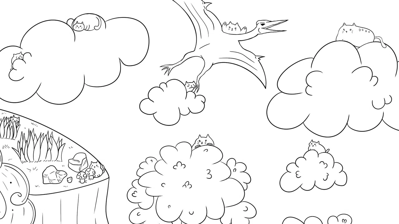 100 Dino Cats Screenshot 4