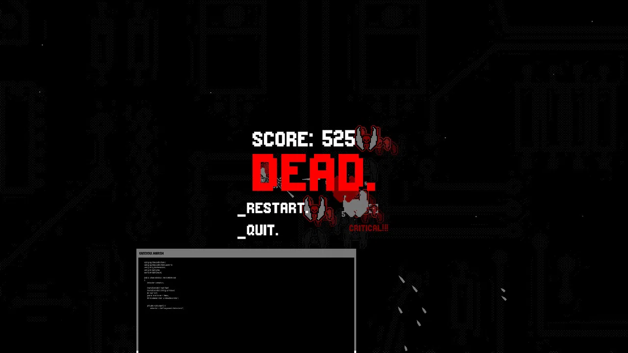 HARSH. Screenshot 3