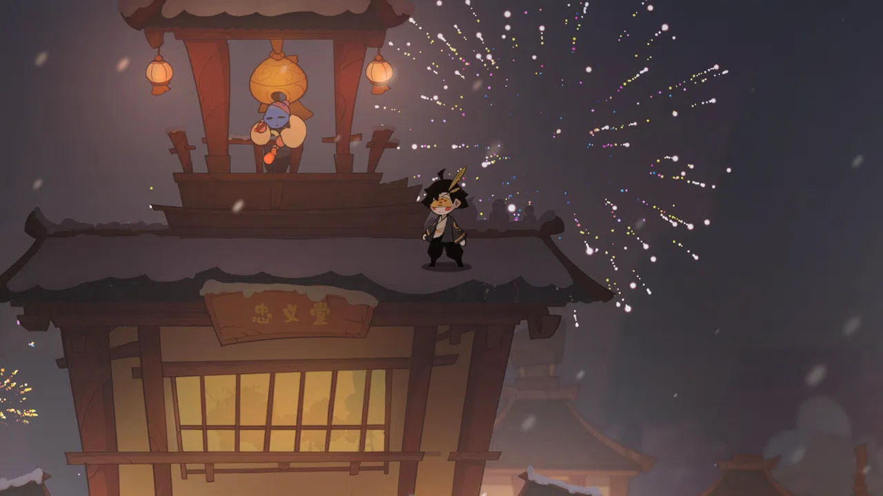 Paper Man: Chinese New Year Screenshot 1