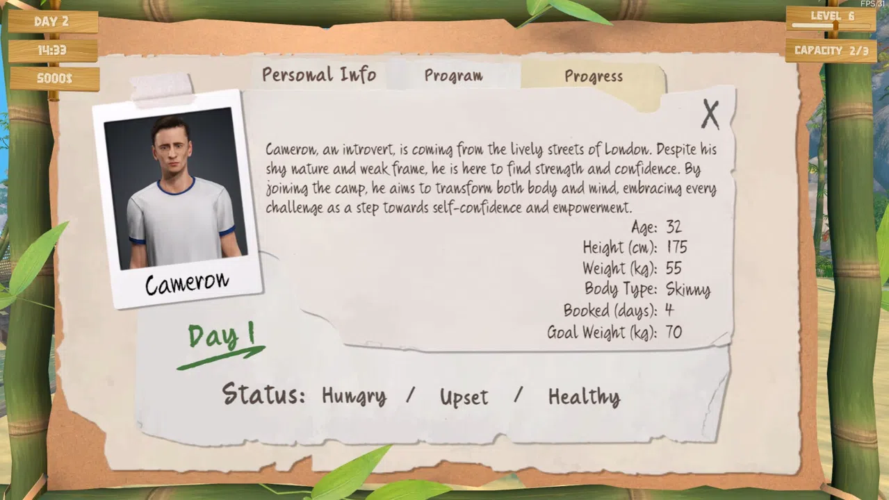 Gym Camp Simulator Screenshot 0