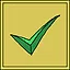 Mission complete icon