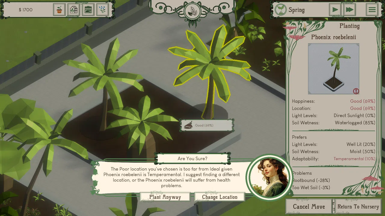 Palm Paradise Garden Screenshot 0
