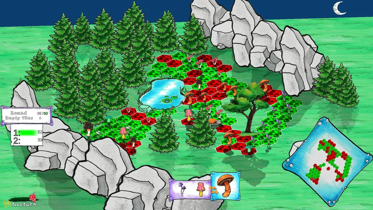 Mushroom Moonrise Screenshot 0