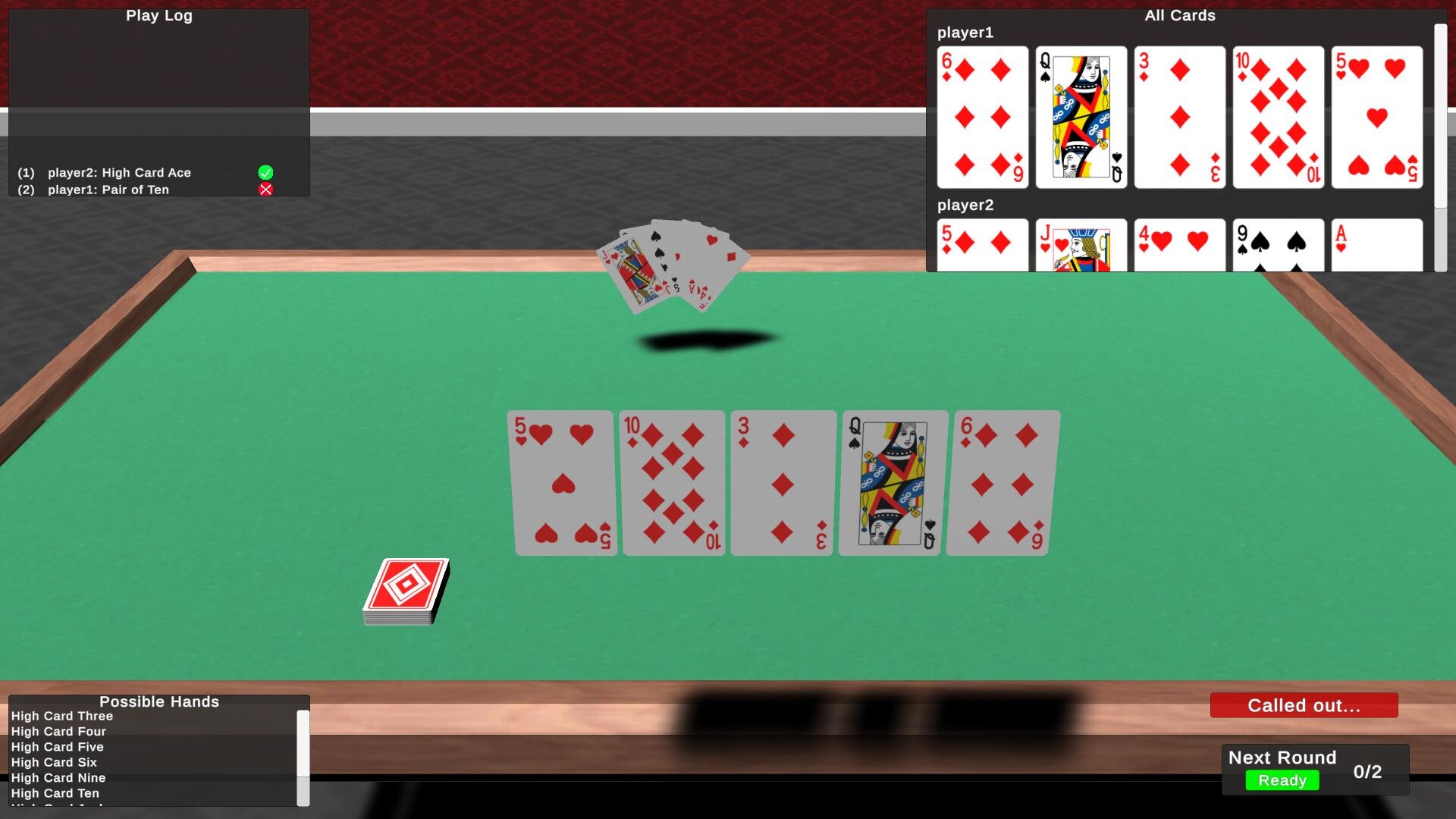 Poker Hands Bullshit Screenshot 1