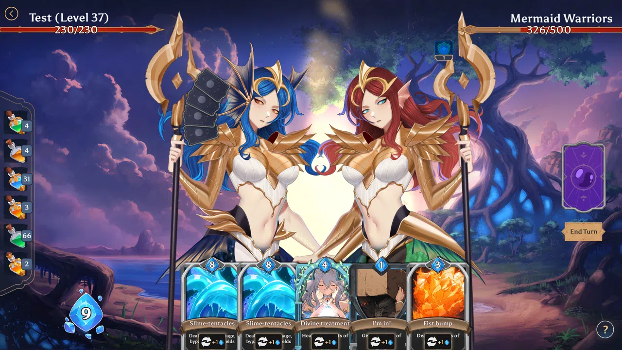 AURA: Hentai Cards - The Dark Sea DLC Screenshot 10