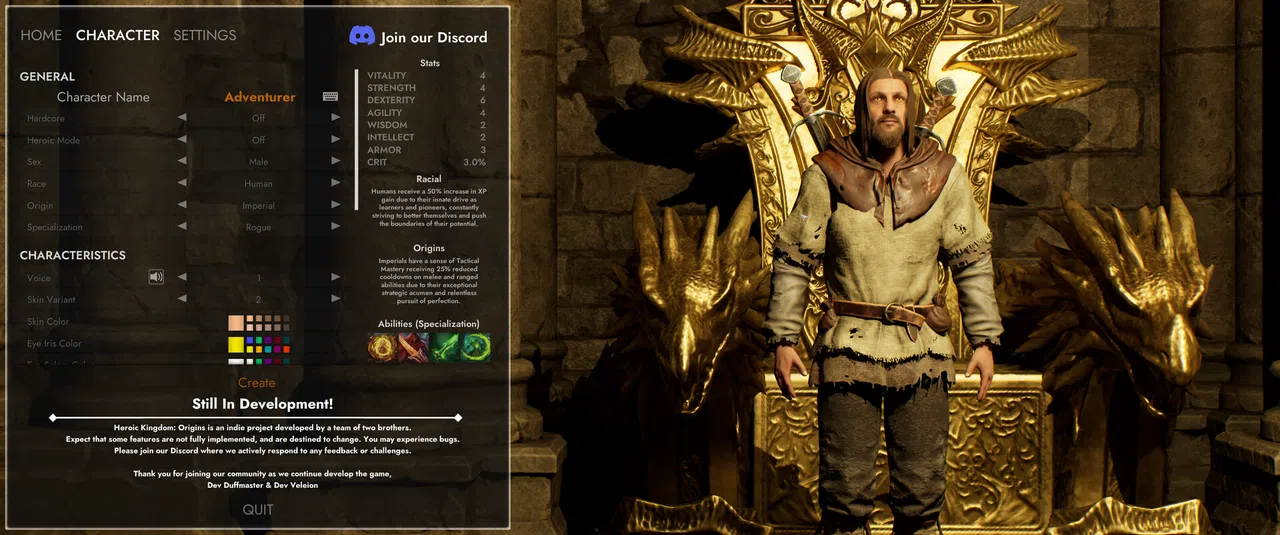 Heroic Kingdom: Origins Screenshot 0