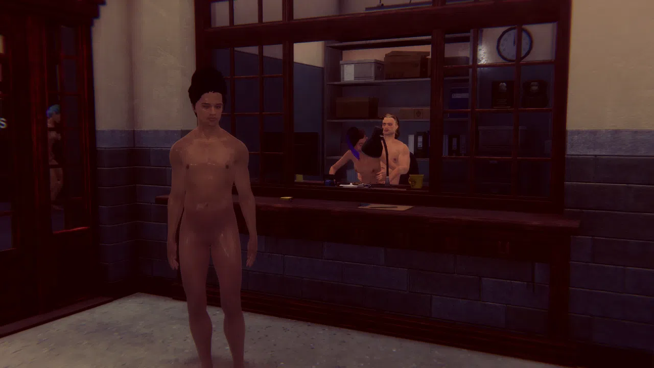 Cyberpunk men for Fuck in police Screenshot 16