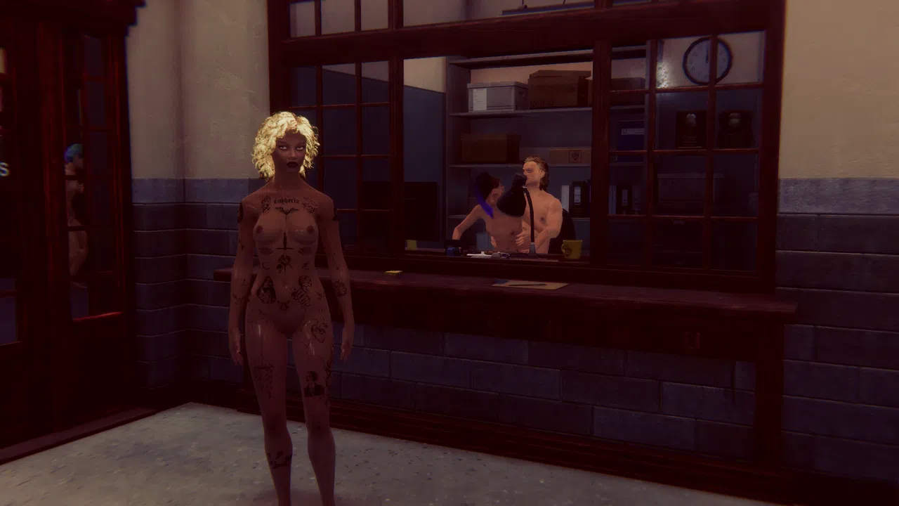 Cyberpunk women for Fuck in police Screenshot 12