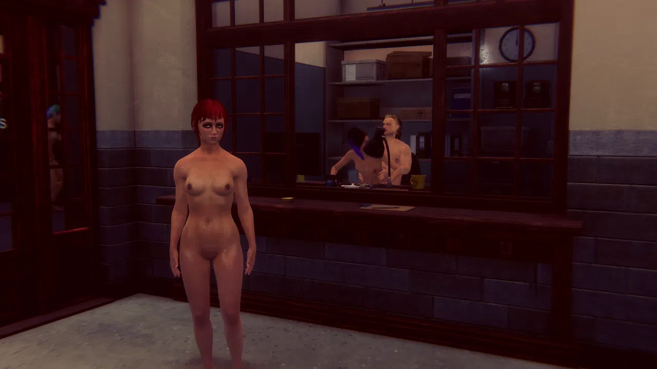 Cyberpunk women for Fuck in police Screenshot 13