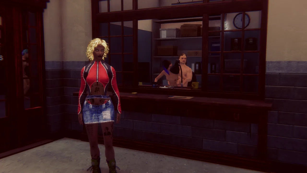 Cyberpunk women for Fuck in police Screenshot 15